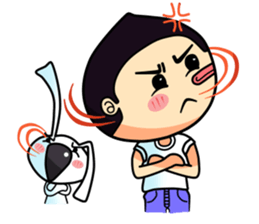 Mr. Waterchestnut and Choei Moei (ENG) sticker #5536082