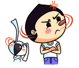 Mr. Waterchestnut and Choei Moei (ENG) sticker #5536082