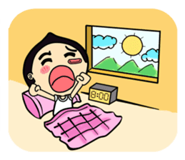 Mr. Waterchestnut and Choei Moei (ENG) sticker #5536086