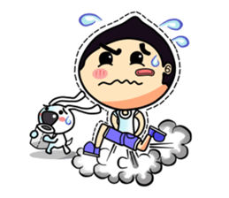 Mr. Waterchestnut and Choei Moei (ENG) sticker #5536090