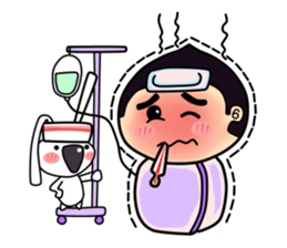 Mr. Waterchestnut and Choei Moei (ENG) sticker #5536094