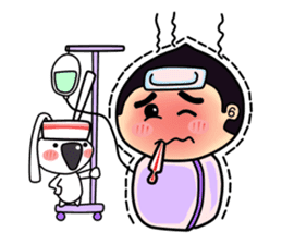 Mr. Waterchestnut and Choei Moei (ENG) sticker #5536094