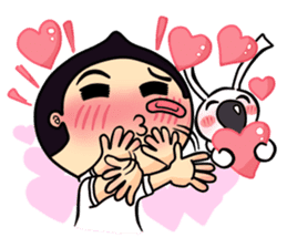 Mr. Waterchestnut and Choei Moei (ENG) sticker #5536096