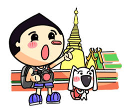 Mr. Waterchestnut and Choei Moei (ENG) sticker #5536097