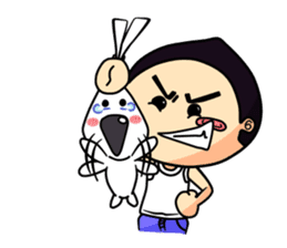 Mr. Waterchestnut and Choei Moei (ENG) sticker #5536098