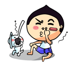 Mr. Waterchestnut and Choei Moei (ENG) sticker #5536099