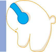 Music Bear sticker #5536223