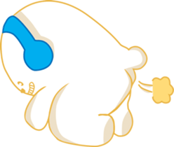 Music Bear sticker #5536231