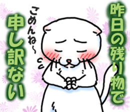 Fat Scottish Fold 3 sticker #5536520