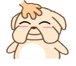 Stupid Dog sticker #5536870