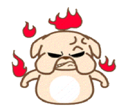 Stupid Dog sticker #5536880