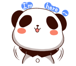 panda collar-abo sticker #5537540