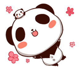panda collar-abo sticker #5537541