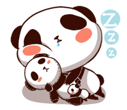 panda collar-abo sticker #5537547