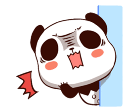 panda collar-abo sticker #5537548