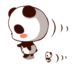 panda collar-abo sticker #5537555
