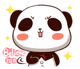 panda collar-abo sticker #5537559