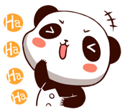 panda collar-abo sticker #5537564