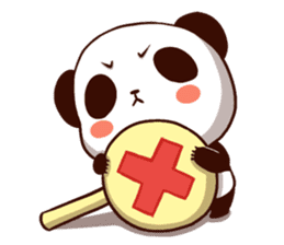panda collar-abo sticker #5537572