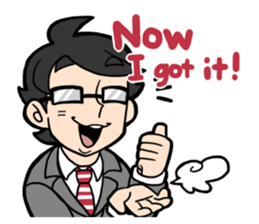 a wh-IT-e collor Eng ver. sticker #5537702