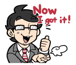 a wh-IT-e collor Eng ver. sticker #5537702