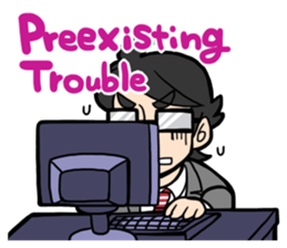 a wh-IT-e collor Eng ver. sticker #5537703