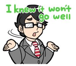 a wh-IT-e collor Eng ver. sticker #5537704