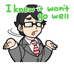 a wh-IT-e collor Eng ver. sticker #5537704