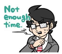 a wh-IT-e collor Eng ver. sticker #5537705