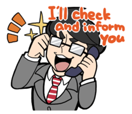 a wh-IT-e collor Eng ver. sticker #5537706