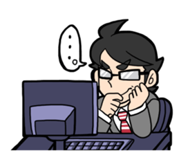 a wh-IT-e collor Eng ver. sticker #5537708