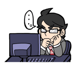 a wh-IT-e collor Eng ver. sticker #5537708