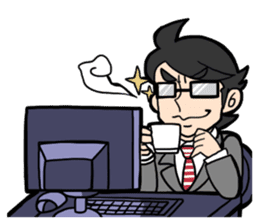 a wh-IT-e collor Eng ver. sticker #5537711