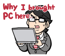 a wh-IT-e collor Eng ver. sticker #5537712