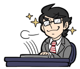 a wh-IT-e collor Eng ver. sticker #5537715