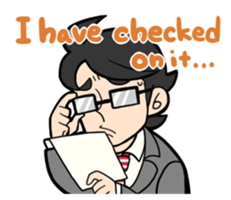 a wh-IT-e collor Eng ver. sticker #5537718