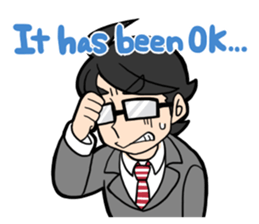 a wh-IT-e collor Eng ver. sticker #5537719