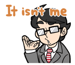 a wh-IT-e collor Eng ver. sticker #5537720