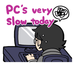 a wh-IT-e collor Eng ver. sticker #5537721