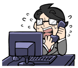 a wh-IT-e collor Eng ver. sticker #5537722