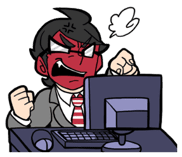 a wh-IT-e collor Eng ver. sticker #5537723