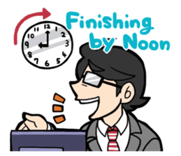 a wh-IT-e collor Eng ver. sticker #5537726