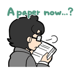 a wh-IT-e collor Eng ver. sticker #5537728