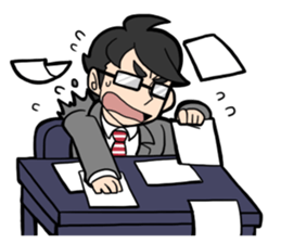 a wh-IT-e collor Eng ver. sticker #5537729