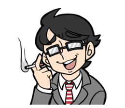 a wh-IT-e collor Eng ver. sticker #5537730