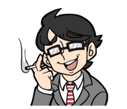 a wh-IT-e collor Eng ver. sticker #5537730