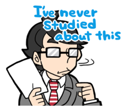 a wh-IT-e collor Eng ver. sticker #5537733