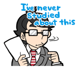 a wh-IT-e collor Eng ver. sticker #5537733