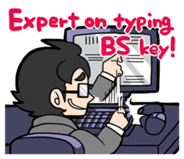 a wh-IT-e collor Eng ver. sticker #5537734