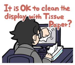 a wh-IT-e collor Eng ver. sticker #5537738